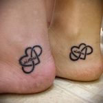 tattoo on her ankle infinity 2