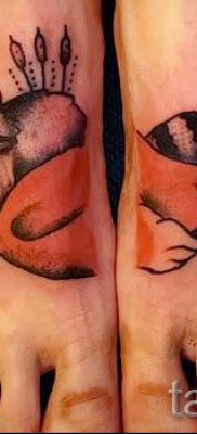 Тату енот — фото готовой татуировки для материала про значение 49