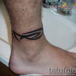 тату на лодыжке мужские - классные фото готовой татуировки 3
