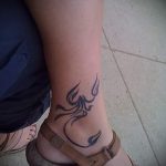 тату на лодыжке скорпион - классные фото готовой татуировки 1