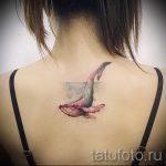 Aquarell Tattoo-Set - bereit Version eines Fotos der Tätowierung 14072016 3