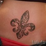 Héraldique tatouage lily - Photo exemple du tatouage 13072016 1