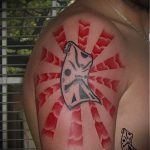 Japonais soleil tatouage - photo fraîche du tatouage fini 14072016 1