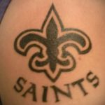 Lilie Tattoo Saints - Foto Beispiel für die Tätowierung 13072016 1