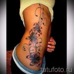 Tattoo Lilie Blume - Foto Beispiel der Tätowierung 13072016 1