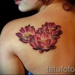 Tattoo Seerose - Foto Beispiel der Tätowierung 13072016 3