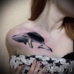 Tattoo-Set Schlüsselbein - ein Foto der fertigen Version der Tätowierung 14072016 1