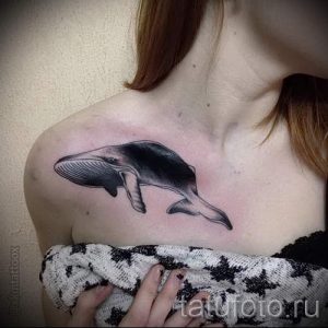 Tattoo-Set Schlüsselbein - ein Foto der fertigen Version der Tätowierung 14072016 1