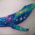 Tattoo-Set an den Rändern - ein Foto der fertigen Version der Tätowierung 14072016 1