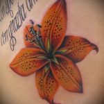 Tattoo Tiger Lily - Foto Beispiel der Tätowierung 13072016 1