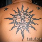 black sun tattoo - cool photo of the finished tattoo 14072016 1