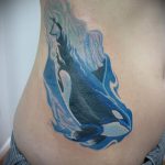kit de tatouage bleu - photo de la version finale du tatouage 14072016 2