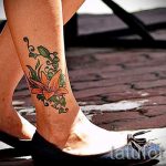 lily tatouage sur sa jambe - par exemple Photo du tatouage 13072016 2