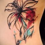 lily tattoo Saints - Photo example of the tattoo 13072016 1