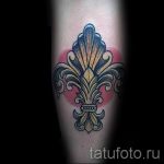 lily tattoo Saints - Photo example of the tattoo 13072016 3