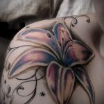 lily tattoo for girls - Photo example of the tattoo 13072016 2