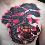 rising sun tattoo - cool photo of the finished tattoo on 14072016 2