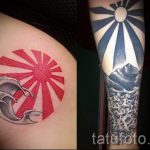 sun tattoo on his elbow - a cool photo of the finished tattoo 14072016 2