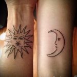 sun tattoo on his wrist - a cool photo of the finished tattoo 14072016 2