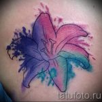 tatouage aquarelle lily - Photo exemple du tatouage 13072016 1