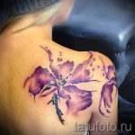 tatouage aquarelle lily - Photo exemple du tatouage 13072016 2