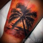 tatouage coucher de soleil - photo fraîche du tatouage fini sur 14072016 4