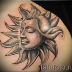 tatouages de soleil pour les hommes - une photo fraîche du tatouage fini 14072016 1