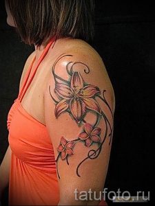 tattoo lily flower - Photo example of the tattoo 13072016 1