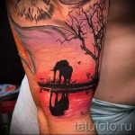 tattoo sunset - cool photo of the finished tattoo on 14072016 2