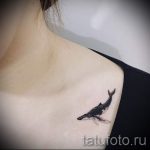 tattoo whale collarbone - a photo of the finished version of the tattoo 14072016 1