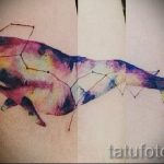 tattoo whale in the space - the final version of a photo of the tattoo 14072016 3