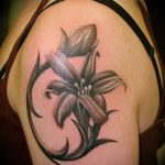 tattoos black lily - Photo example of the tattoo 13072016 1