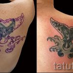 whale tail tatouage - les photos de la version finale du tatouage 14072016 2