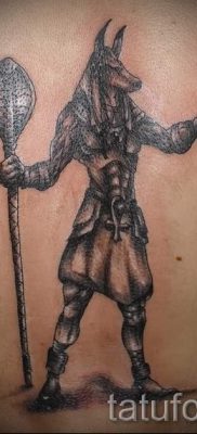 крест анубиса тату — фото татуировки для статьи про значение 2