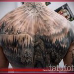 солнце славян тату - фото классной готовой татуировки от 14072016 4