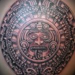 тату бог солнца - фото классной готовой татуировки от 14072016 2