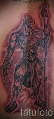 тату бога анубиса — фото татуировки для статьи про значение 2