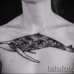 тату кит классная работа - фото вариант готовой татуировки от 14072016 102