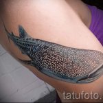 тату кит классная работа - фото вариант готовой татуировки от 14072016 23
