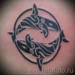 тату кит классная работа - фото вариант готовой татуировки от 14072016 38