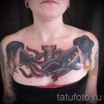 тату кит классная работа - фото вариант готовой татуировки от 14072016 54