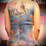 тату кит классная работа - фото вариант готовой татуировки от 14072016 89