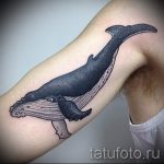 тату кит на руке фото - вариант готовой татуировки от 14072016 1