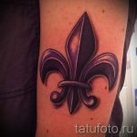 тату лилия святых - фото пример татуировки от 13072016 2