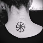 тату солнце славянское - фото классной готовой татуировки от 14072016 2
