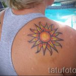 тату солнце у девушек - фото классной готовой татуировки от 14072016 11