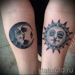 тату солнце у девушек - фото классной готовой татуировки от 14072016 12