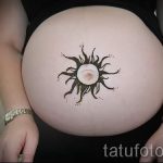 тату солнце у девушек - фото классной готовой татуировки от 14072016 3