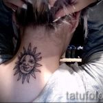 тату солнце у девушек - фото классной готовой татуировки от 14072016 9