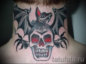 Airborne Aufklärungs Tätowierung - Foto Beispiel der Tätowierung 3003 tatufoto.ru